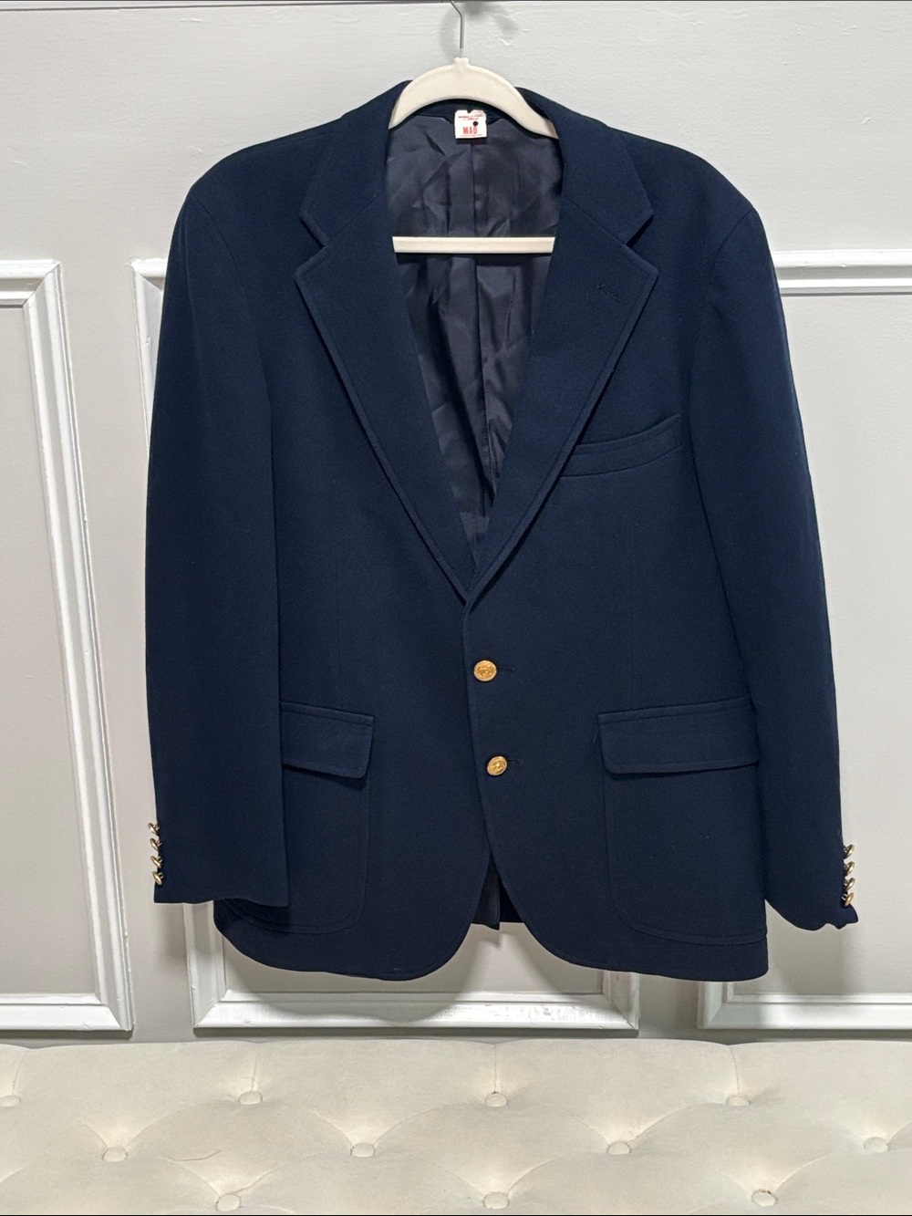 Vintage Polo University Club by Ralph Lauren Wool Blazer